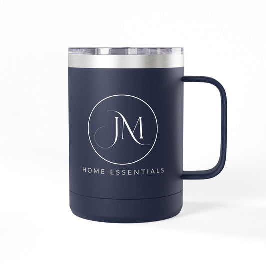 JM Home Essentials Stainless Insulated 15oz Coffee Tumbler Mug