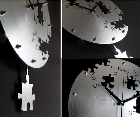 16 Inch Circular Creative Wall Clock Modern Silent Home Decor