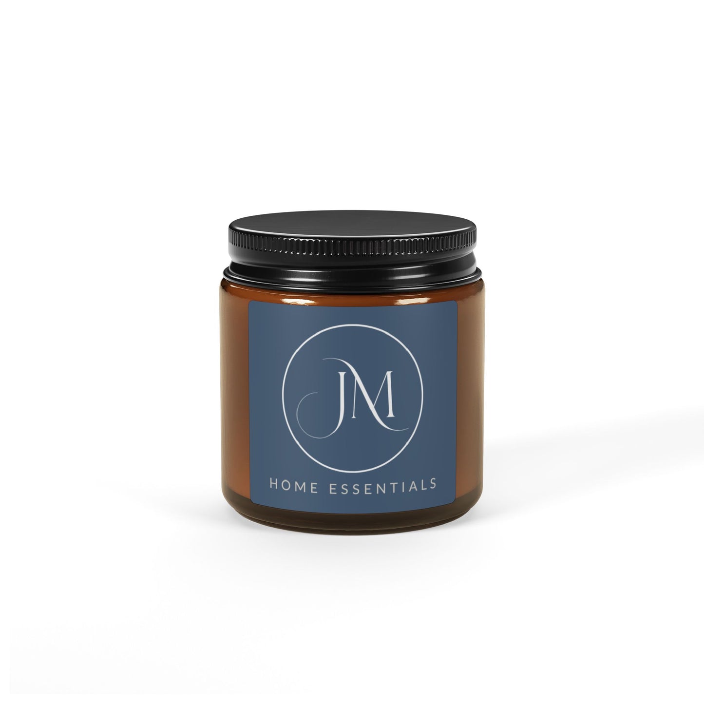 Soy Candle — Amber Jar Scented Candle (JM Home Essentials)