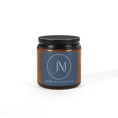 Soy Candle — Amber Jar Scented Candle (JM Home Essentials)