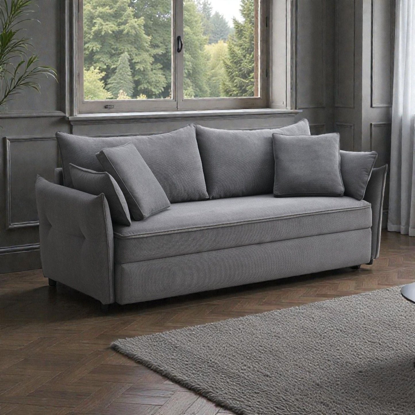 Pull Out Sleep Sofa With Storage