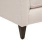 84' Modern Tuxedo Tufted Sofa, Sky Neutral Beige Polyester