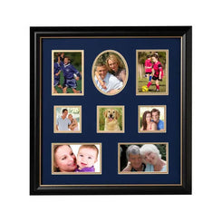 Decorative 16-Inch by 17-Inch Collage Picture Frame