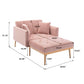fashionable and classic style chaise lounge chair / accent chair for
