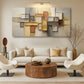 Shape Pattern Minimalist Abstract Wall Art