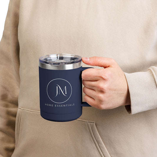 JM Home Essentials Stainless Insulated 15oz Coffee Tumbler Mug