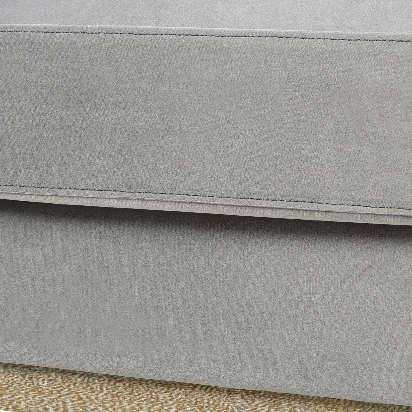 36' Modern Farmhouse Arm Chair, Opal Grey Velvet