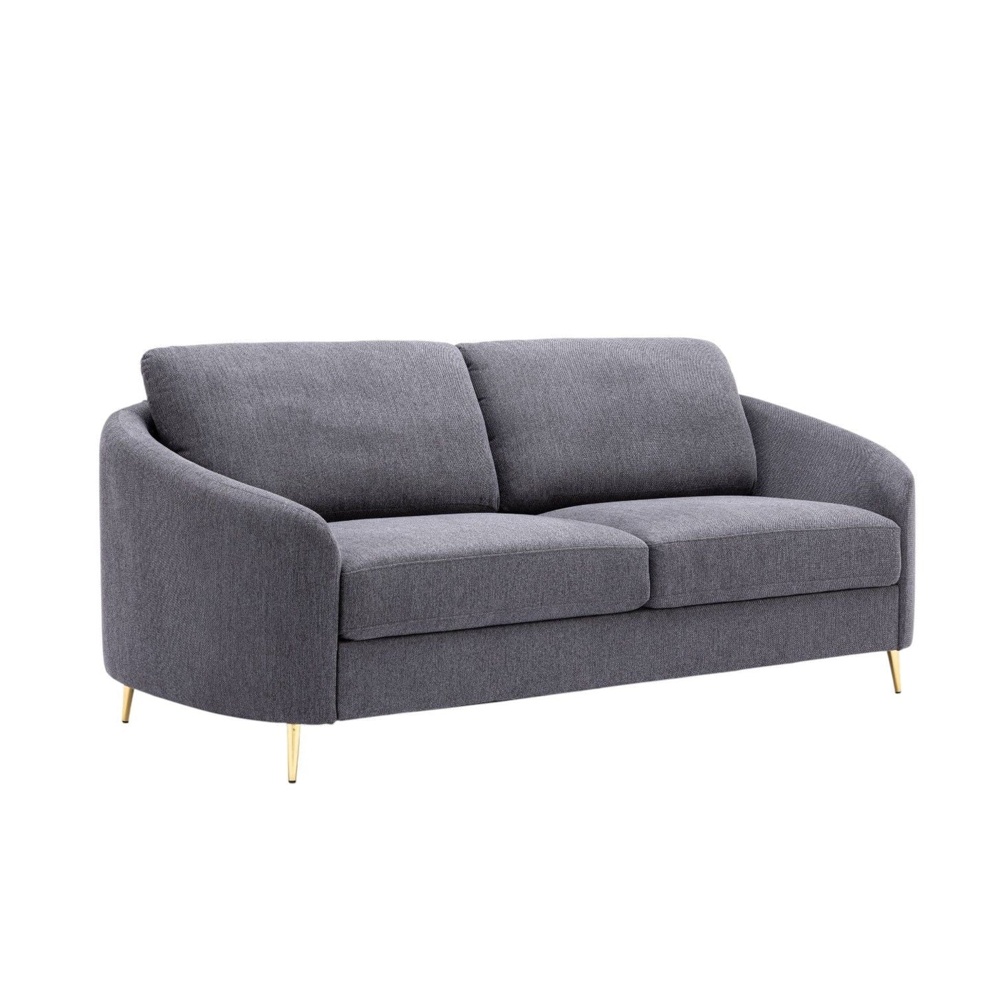 Linen Sofa in Gray