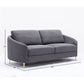 Linen Sofa in Gray