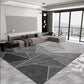 Modern Geometric Abstract Crystal Pile Carpet Washable Anti Slip