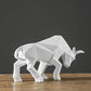 Modern Simple Resin Bull Ornament Creative Home Decor Animal Figurine