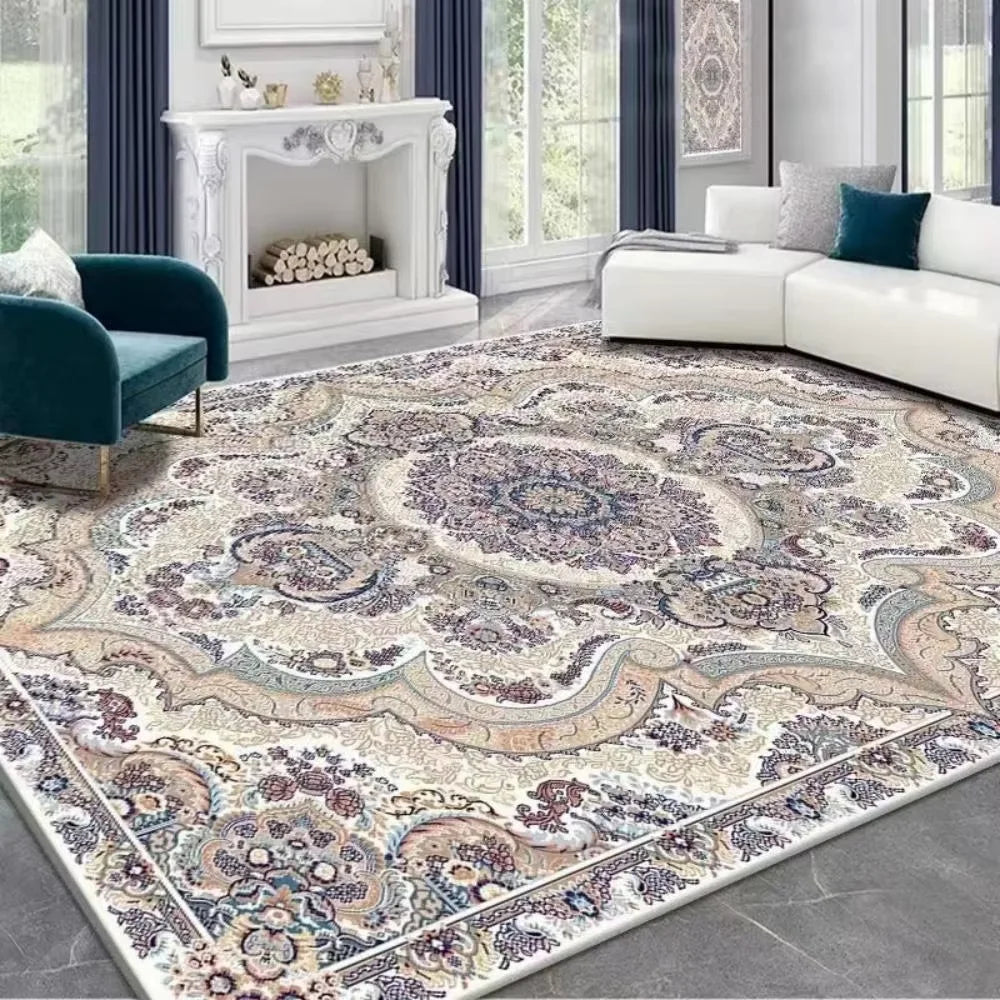 Persian Style Carpet Large Area Washable Rug Home Decor