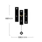 Nordic Clock With Pendulum Large Size Wall Clock