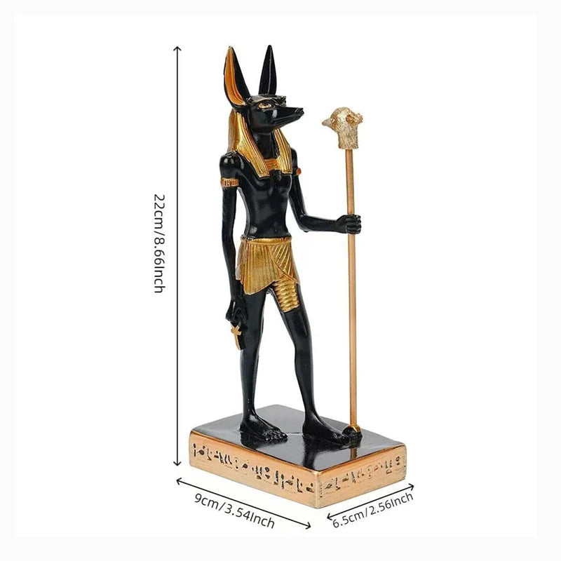 Egyptian God of Death Mummy Resin Figurine Home Decor