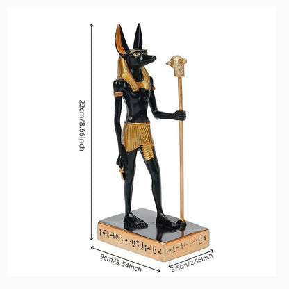 Egyptian God of Death Mummy Resin Figurine Home Decor