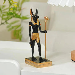 Egyptian God of Death Mummy Resin Figurine Home Decor