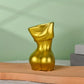 Ceramic Female Body Vase Decorative Feminine Form Home Accent