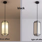 Chinese Fabric Pendant Light Modern Chandelier for Living Room