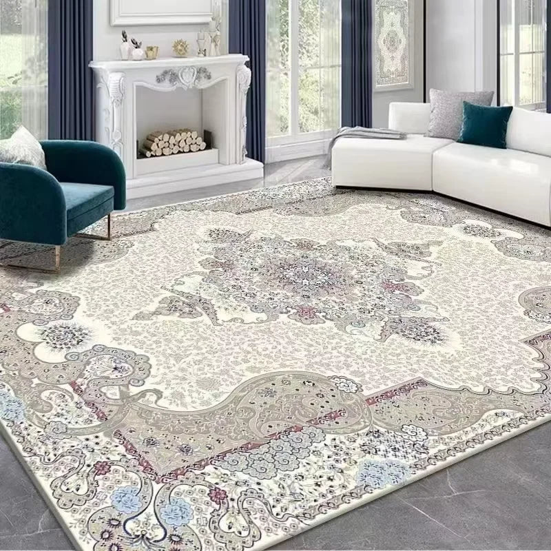 Persian Style Carpet Large Area Washable Rug Home Decor