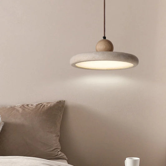 Creative Yellow Stone LED Chandelier Modern Decorative Lighting Fixture
