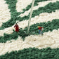 Green Leaf Carpet Soft Absorbent Bathroom Floor Mat Non Slip