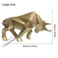 Modern Simple Resin Bull Ornament Creative Home Decor Animal Figurine