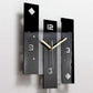 Nordic Clock With Pendulum Large Size Wall Clock