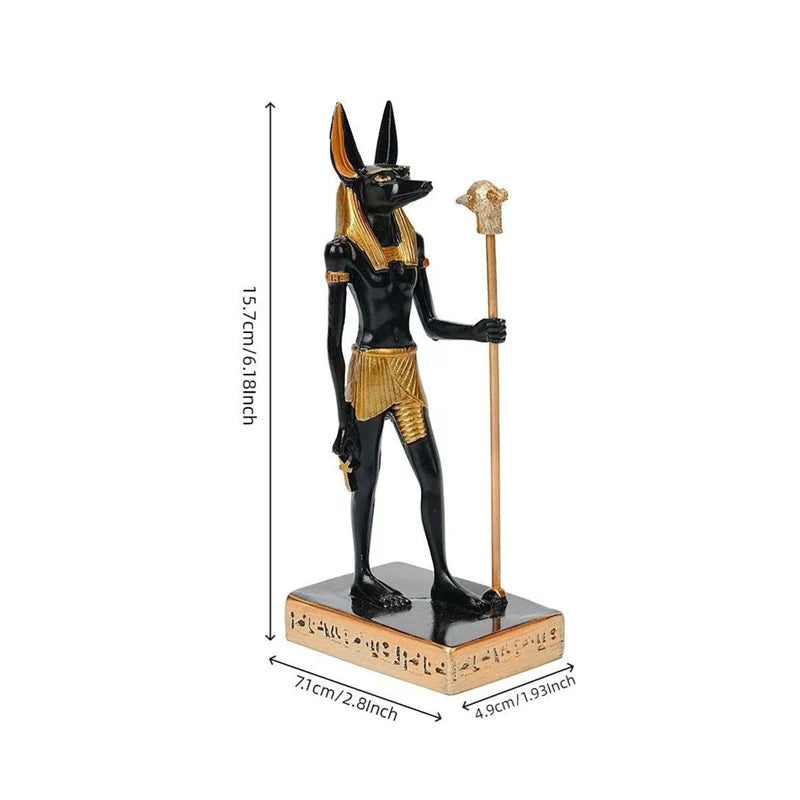 Egyptian God of Death Mummy Resin Figurine Home Decor