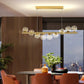 Led Ceiling Chandelier Glass Dining