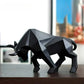 Modern Simple Resin Bull Ornament Creative Home Decor Animal Figurine