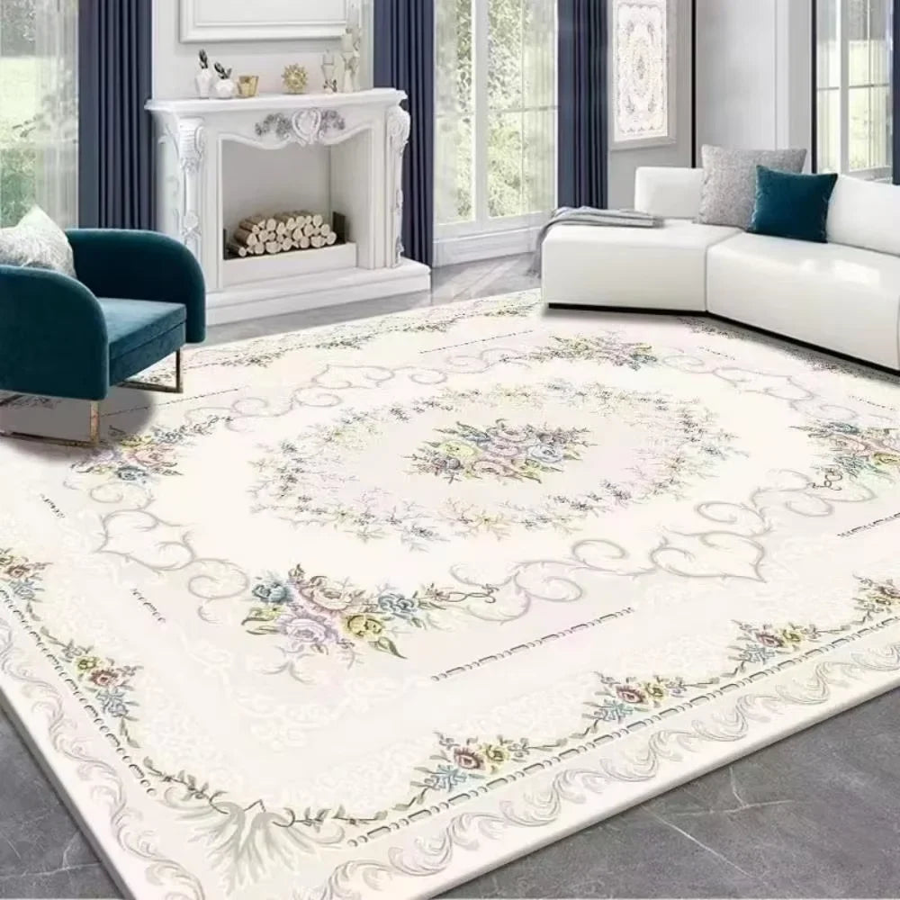 Persian Style Carpet Large Area Washable Rug Home Decor