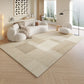 Cream Style Living Room Floor Mat Anti Slip Large Carpet