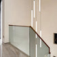 Staircase LED Chandelier Large Lamp
