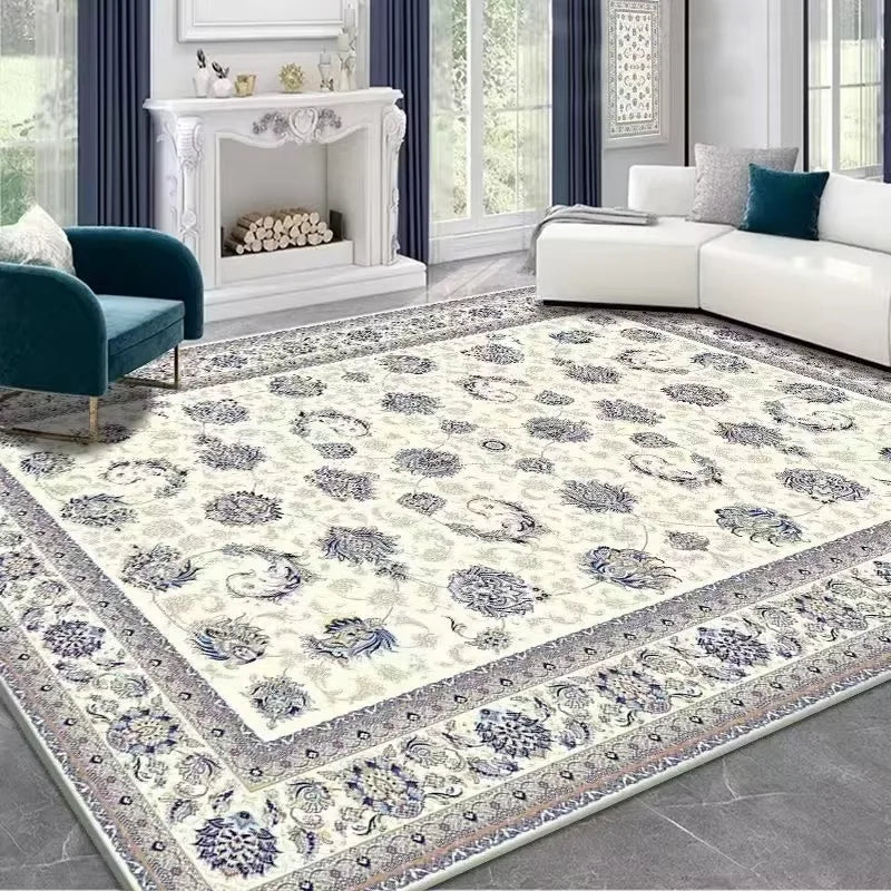 Persian Style Carpet Large Area Washable Rug Home Decor