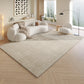 Cream Style Living Room Floor Mat Anti Slip Large Carpet