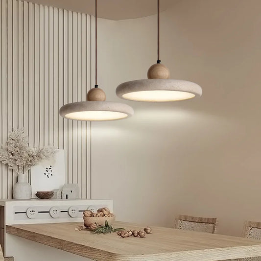 Creative Yellow Stone LED Chandelier Modern Decorative Lighting Fixture