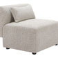 Textured Fabric Middle Chair