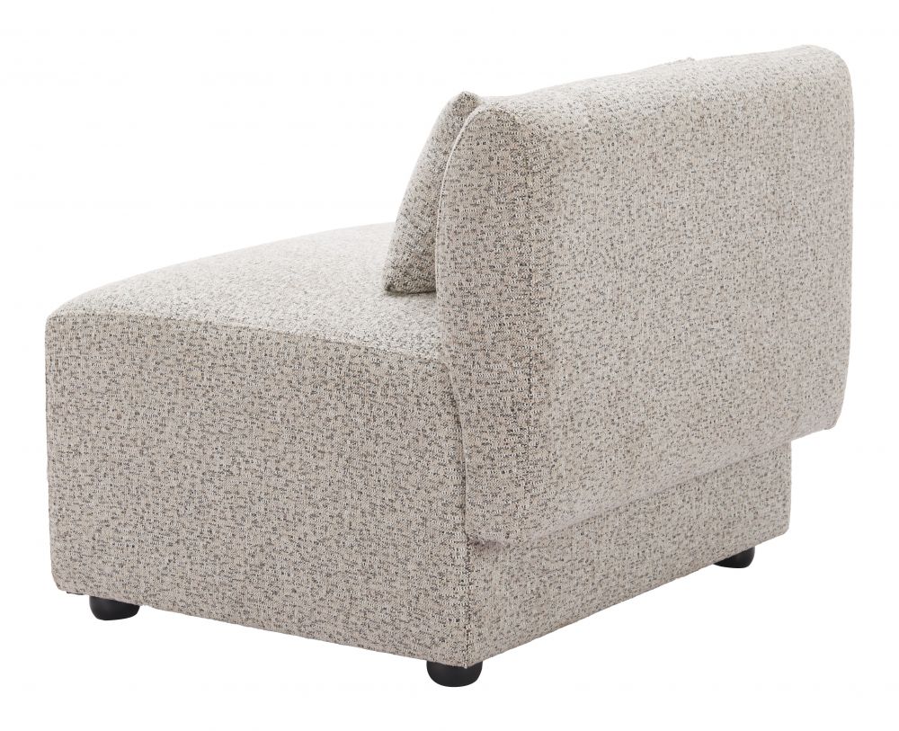 Textured Fabric Middle Chair