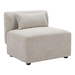 Textured Fabric Middle Chair