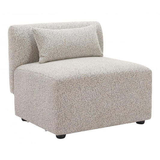 Textured Fabric Middle Chair
