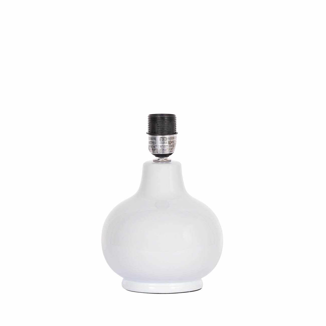 Blue Solid Ceramic Table Lamp