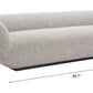 Textured Fabric Sofa