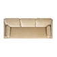 84' Modern Farmhouse Sofa, Fawn Brown Performance Velvet