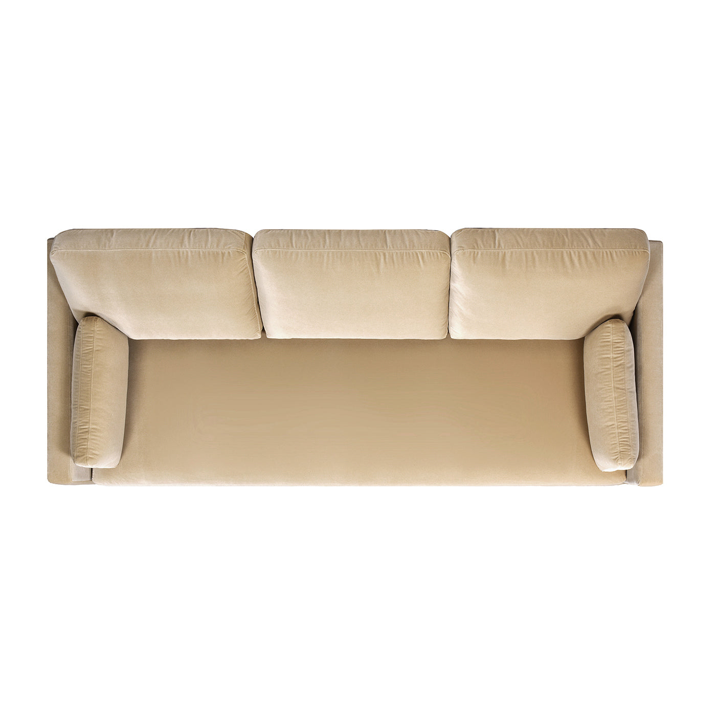 84' Modern Farmhouse Sofa, Fawn Brown Performance Velvet