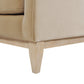 84' Modern Farmhouse Sofa, Fawn Brown Performance Velvet