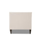 84' Modern Tuxedo Tufted Sofa, Sky Neutral Beige Polyester
