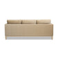 84' Modern Farmhouse Sofa, Fawn Brown Performance Velvet