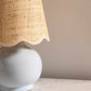 Blue Solid Ceramic Table Lamp