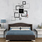 Modern Large Acrylic Mirror Wall Clock 3D Stickers Quartz Decor