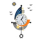 Sailing Wall Clock Decor